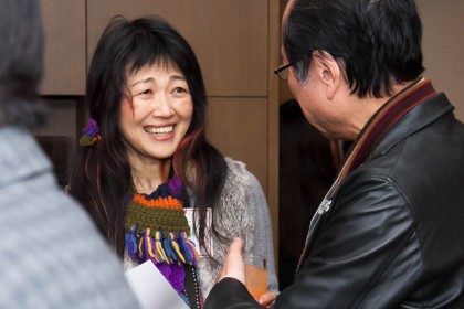 ご歓談の様子(香瑠鼓様、高橋様)