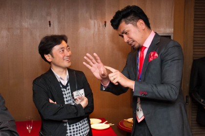 ご歓談の様子(本田様、只石)