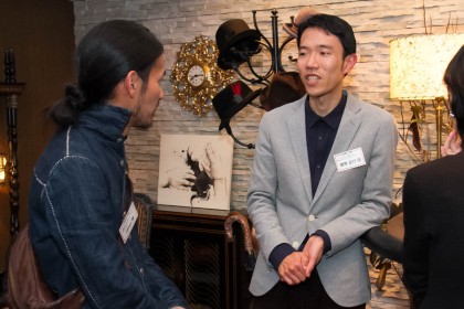 ご歓談の様子(chao様、望月様)